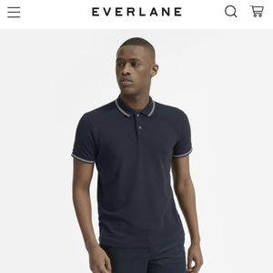 Everlane - Pique Polo in Navy